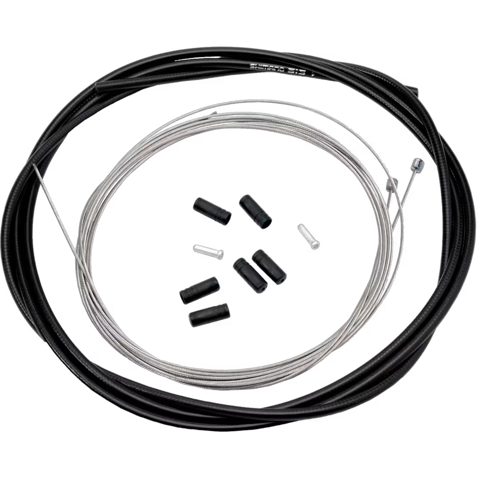 Shimano OT-SP40 Shift Cable Set, Black, Road/MTB, Housing & 