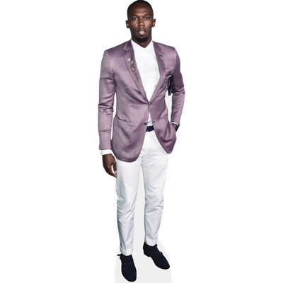 Usain Bolt (Pink Jacket) Mini Size Cutout
