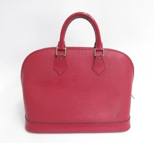 Authentic Louis Vuitton Epi Alma Hand Bag  #43488
