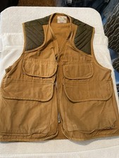 Vintage 1950s Penney's Foremost Hunting Vest Canvas Duck Cloth USA