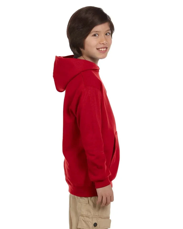 Champion Youth Sudadera con Capucha Doble Seca Rojo Escarlata Elige Talla Foto 3 de 3