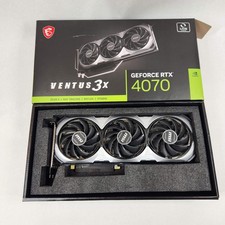 MSI GeForce RTX 4070 Ventus 3X 12GB GDDR6 Graphics Card G4070V3X12C