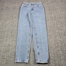 Vintage Levis 550 Jeans Misses 6 Blue Relaxed Fit Tapered Leg Made USA 90s 25x29