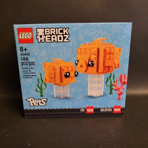 LEGO 40442 Goldfish and Fry BrickHeadz  Pets NEW Sealed - RETIRED SET