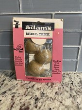 Vtg Sealed 1958 Adams Pranks Magic Joke Gag Shell Trick NOS