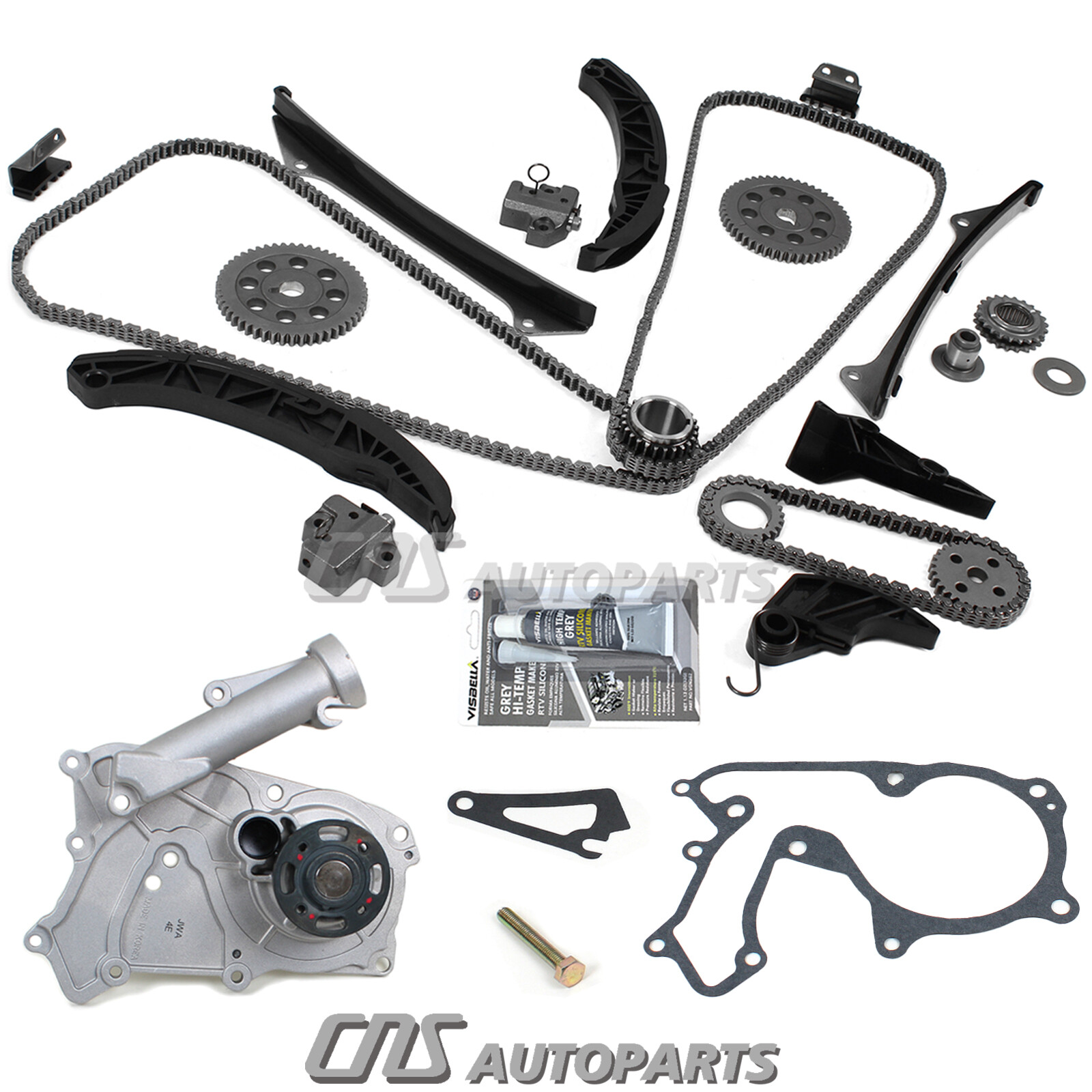 Timing Chain Kit Water Pump Fit 0613 Hyundai Kia 3.3L 3.5L 3.8L G6DB