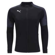 PUMA Kids Boys Cup Training Jacket-black Size Large With Zipper