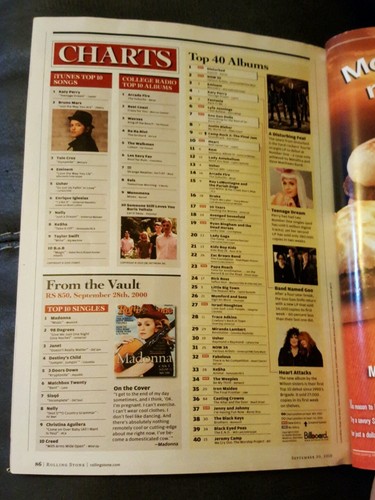 Rolling Stone Magazine #1114 Sep'10 Roger Waters of Pink Floyd Back To The Wall - Picture 6 of 6