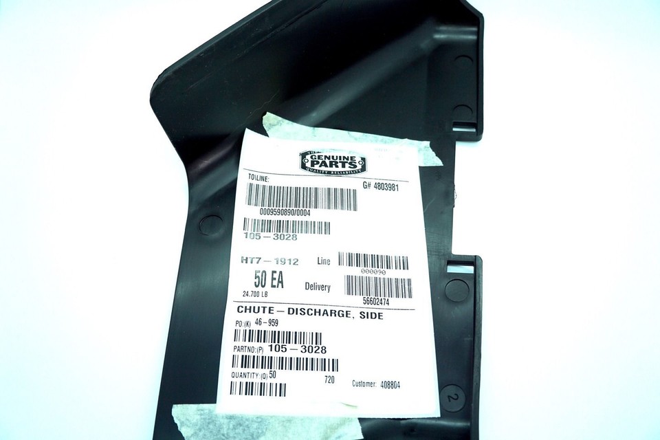 Toro Part # 105-3028 Scivolo Di Scarico Laterale; Adatto Per Recycler 2002 2009~p110935328 - Foto 8