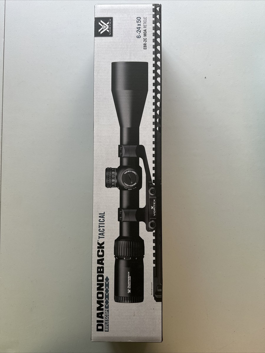 VORTEX DIAMONDBACK 6-24x50 ライフルスコープ 実物 Vortex Optics Diamondback Tactical Riflescope FFP 6-24x50