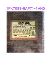 1FK7083-5AF71-1AH0 Used SIMOTICS S synchronous servo motor test OK