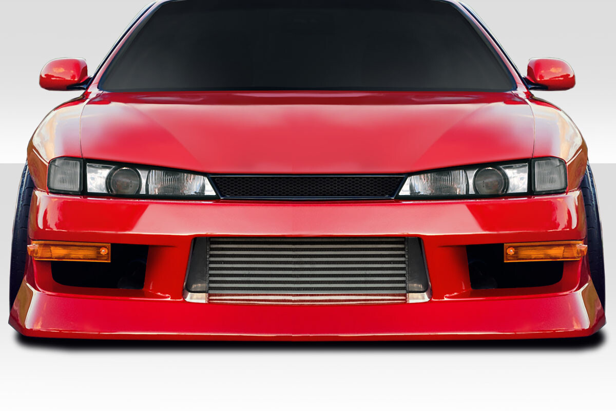 希少20471120HEADIBOO'S55 97-98AWCOLLECTION 97-98 Fits Nissan 240SX B Sport Duraflex Front Body Kit Bumper