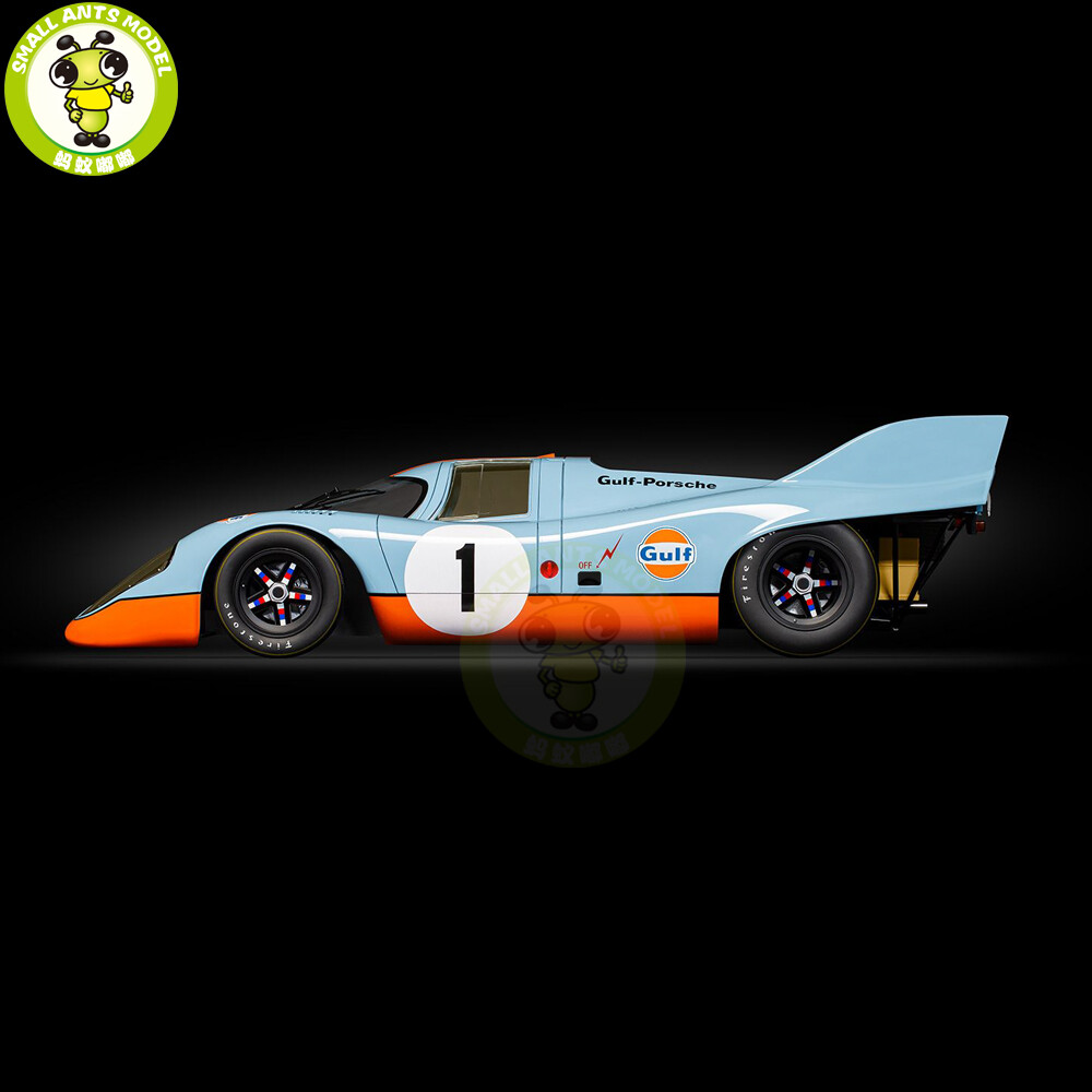 ミニカー CMR1/18Porsche 917K Gulf-Porsche Porsche 917KH Gulf Livery Diecast Model Car | IXO Models