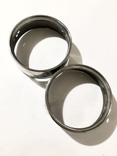 Alfa Romeo GT 1750/ 2000 3’ Serie. Ghiera Cornice Faro. Coppia. Epoca. F7