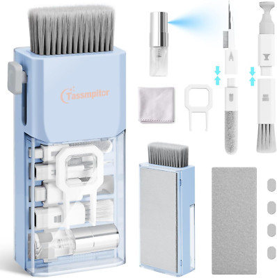 Laptop Cleaning Kit, All in 1 Keyboard Cleaning Kit for Macbook Ipad Iphone, Com
