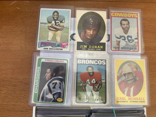 1956-79 TOPPS FOOTBALL LOT (102 CARDS) AMECHE+26 STARS (EX TO VG/EX $39.99 SB - Picture 5 of 6