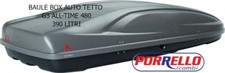 BAULE BOX AUTO ALL-TIME 480 PORTE-OBJETS DE TOIT UNIVERSEL G3 390 LT