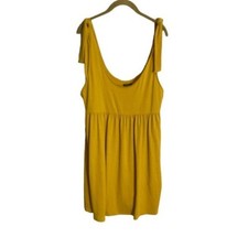 Wild Fable Gold Tie Shoulder Mini Dress XXl