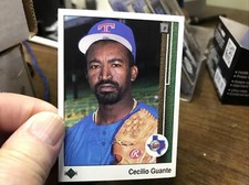 1989 Upper Deck #576 Cecilio Guante Texas Rangers