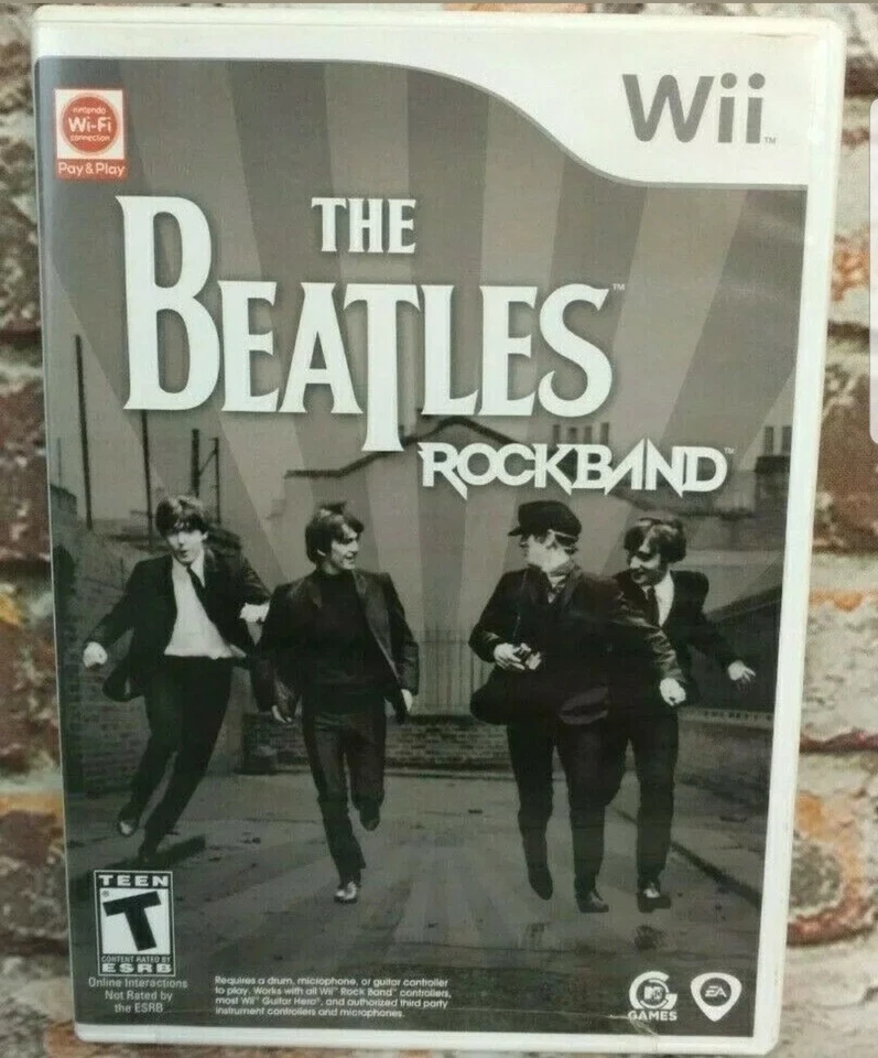 (3C-8303) The Beatles: Rock Band Nintendo Wii Video Game Complete Case Manual - Image 2 of 4