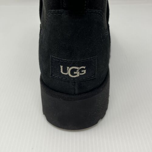 UGG KRISTIN Botines de Gamuza Negros Pull-On Talla 7 Mujeres NUEVOS con Caja - Imagen 11 de 18