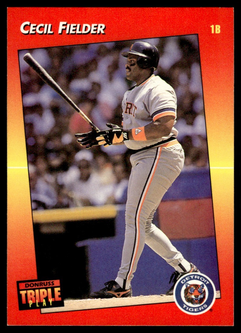 1992 Triple Play #29 Cecil Fielder Detroit Tigers | eBay