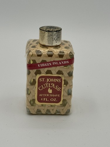 VINTAGE ST.JOHNS CUTLASS 4 FL OZ AFTER SHAVE NEW WEST INDIES BAY CO