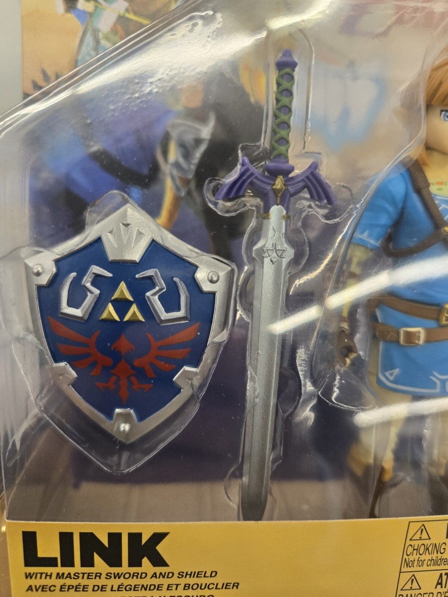 Jakks Pacific Legend of Zelda: Link w/ Master Sword & Hylian