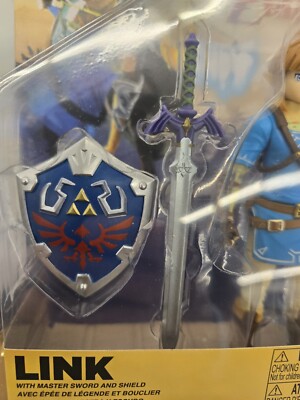 Jakks Pacific Legend of Zelda: Link w/ Master Sword & Hylian