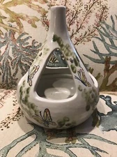 Beautiful Large Louisville Butterfly Stoneware Pottery