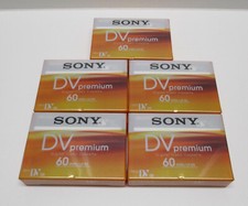 5 Sony HC85 PR4 DVC MiniDV video tape for DCR HC96 HC46 HC36 HC90 camcorder