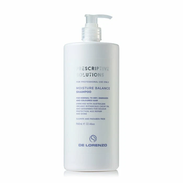 De Lorenzo Moisture Balance Shampoo 960m & Intense Conditioner 960m +Free Pumps - Image 2 of 4