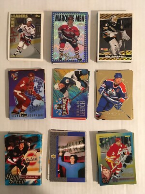 NHL Hockey Card Inserts, Parallels Various Sets and Players 1990-99 You Pick