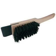 Lawnmower Wire Brush with Scraper for Lawn Mower and Blades Cleaning Tool
