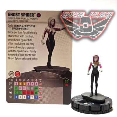 Marvel Heroclix  GHOST SPIDER - 011 - COMMON  Spider-Verse Set #11