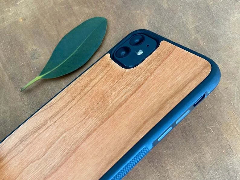 Wooden Case for iPhone 11, 11 Pro, 11 Pro Max, X, XS, XR, XS Max, 7/8, Plus, SE - Image 3 of 4