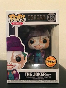 FUNKO Pop! The Joker CHASE Batman 1989 #337 NEW! Near Mint/Mint Condition | eBay