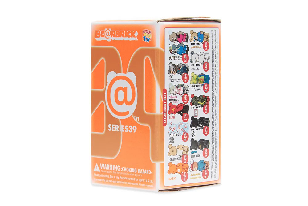 その他 MEDICOM TOY - BE@RBRICK SERIES 39 1BOX 楽天市場】ベアブリック シリーズ39 単品（1個） BE@RBRICK