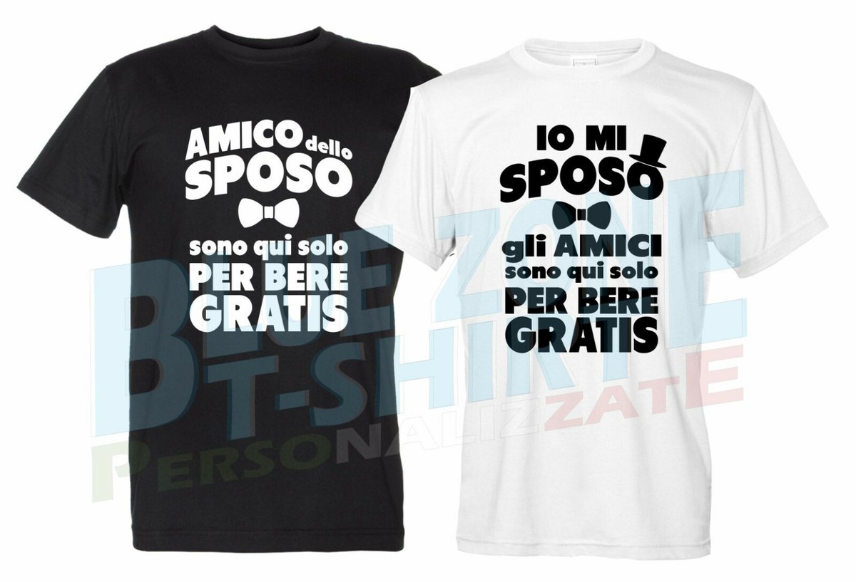 Maglietta Addio al Nubilato / Celibato Personalizzata - TIME-SHIRT