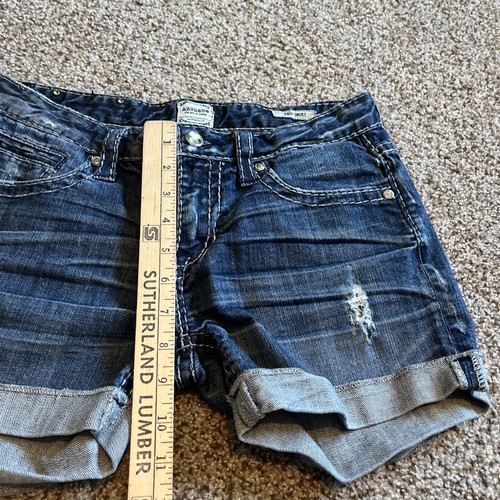 Women's Anoname Shorts Daisy Short Shorts. 27 (waist 28) - Picture 5 of 11