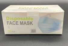 50 PCS Disposable 3-Ply Non-Medical Face Masks