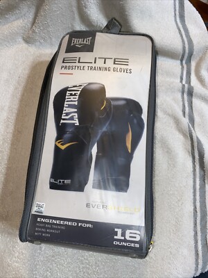 Everlast Pro Style Elite Training Gloves 16 ounces /Heavy Bag Training