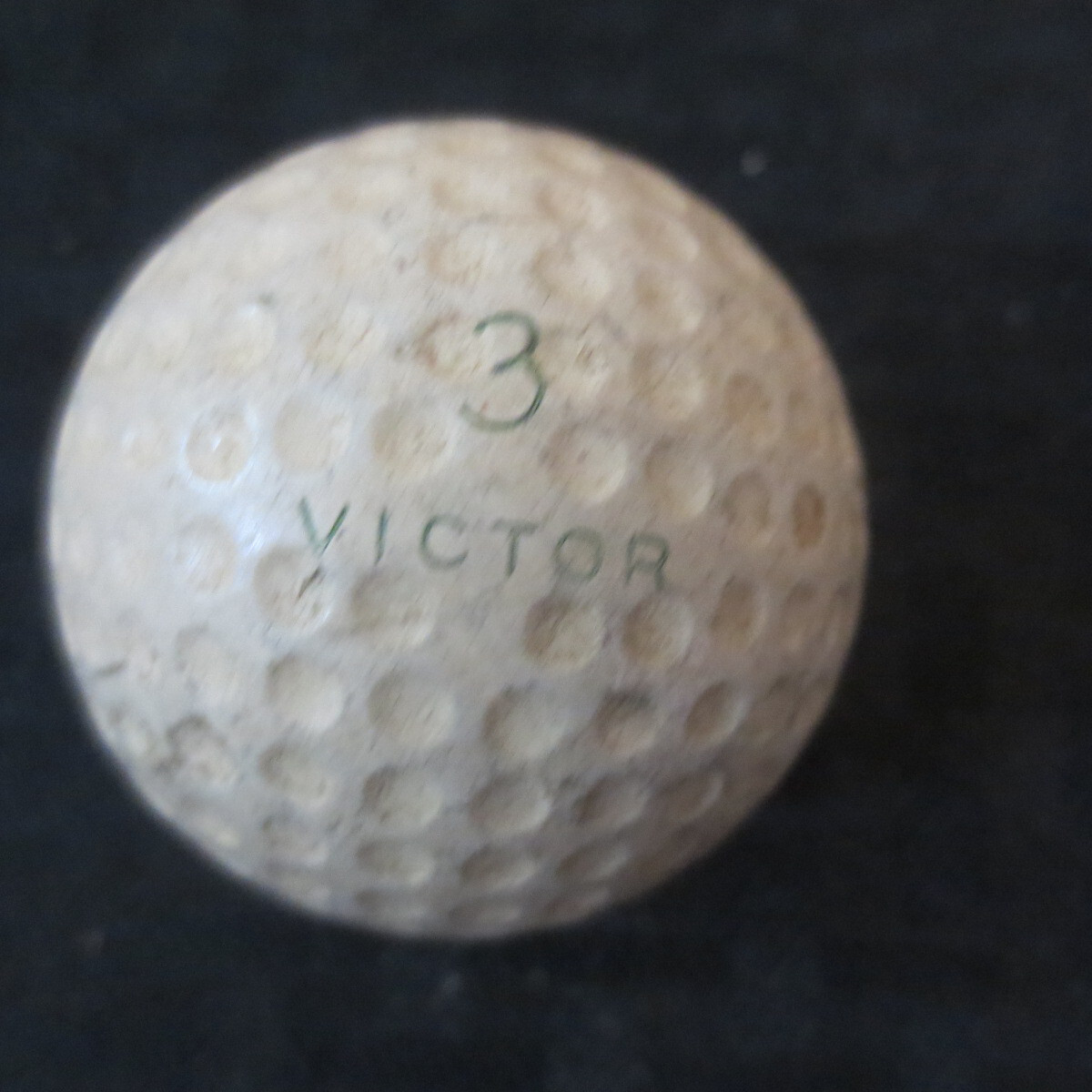 1940 Spalding Victor 3 Vintage Golf Ball | eBay