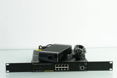 Aruba 2930F JL258A 8G PoE+ 2SFP+ Switch With Rack Mount n908