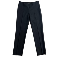 Moschino Cheap and Chic Pants Womens 6 Black Wool Pull on Trouser Made in Italy