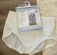 Jeunique Tummy Tuck Shapewear White SZ 2X