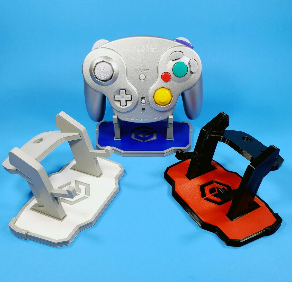 Custom Display Stand for Wavebird Nintendo GameCube Controller