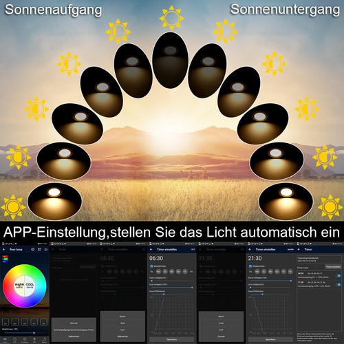 20X LED Einbaustrahler Deckenleuchte 5W/9W/15W Einbauleuchte Deckenspot Strahler - Bild 4 von 22