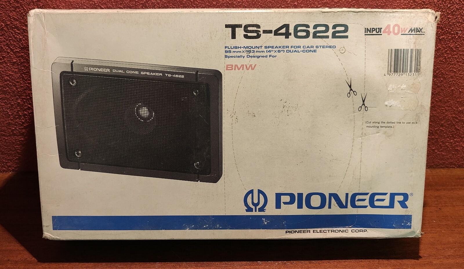 Pioneer TS-4622 Altoparlanti Vintage BMW E30 - Emozione 80s NUOVO