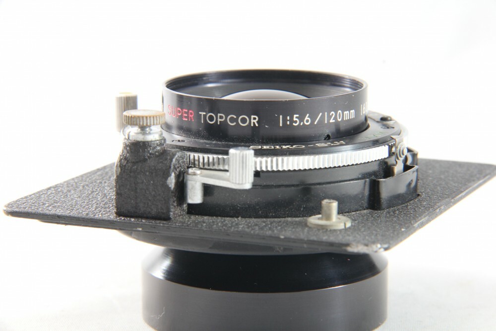 Excellent++ Super Topcor 120mm F/5.6 f 5.6 Lens w/Seiko SLV Board